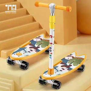 Switch Hybrid Scooter & Skate Board for Kids [5120]