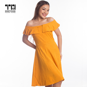 Dress na Off Shoulder para sa mga Babae [1098]