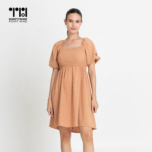 Puff Sleeves Dress [277]