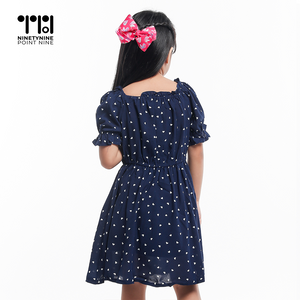 Dress na Off-Shoulder para sa mga Teens [632]