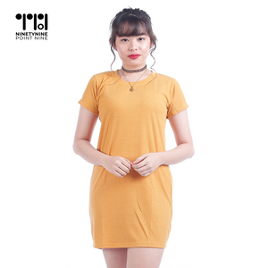 Plain Dress para sa mga Babae [AT1066]