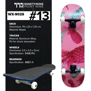 Classic Skateboard para sa mga Bata/Teens/Matanda [WX-902S]