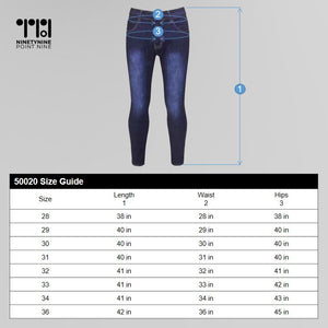 Stretchable Denim Pants [50020]