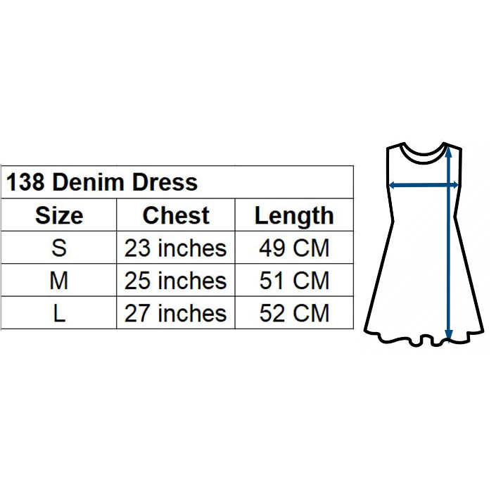 Denim Dress for Girls [138]