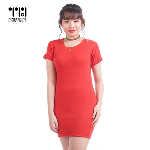 Plain Dress para sa mga Babae [AT1066]