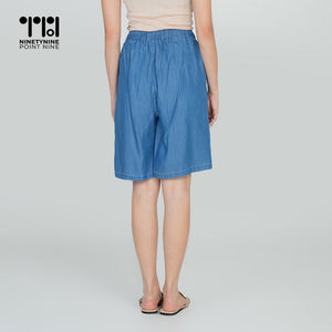 Gartered Cotton Shorts for Women [622]