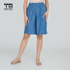 Gartered Cotton Shorts for Women [622]