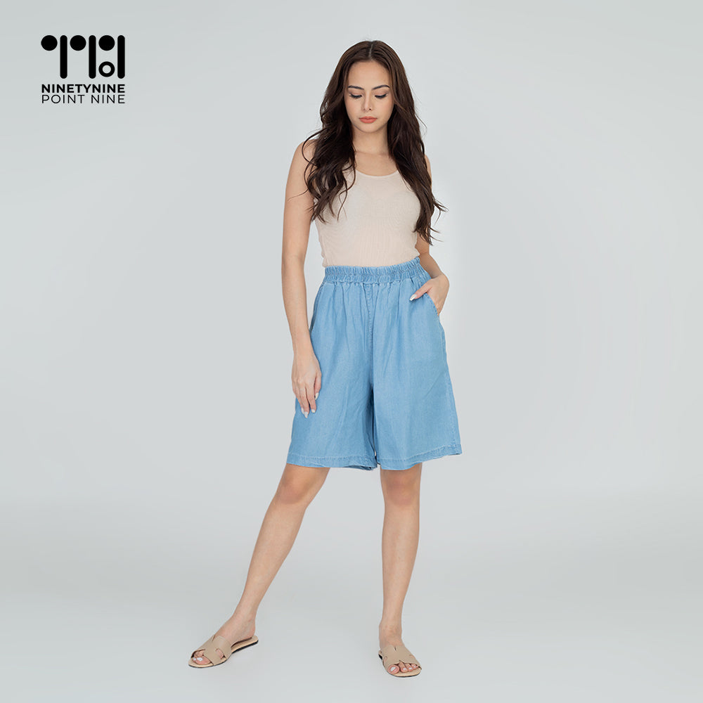 Shorts na may garter na gawa sa cotton para sa mga babae [622]