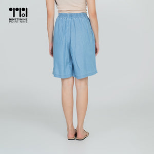 Gartered Cotton Shorts for Women [622]