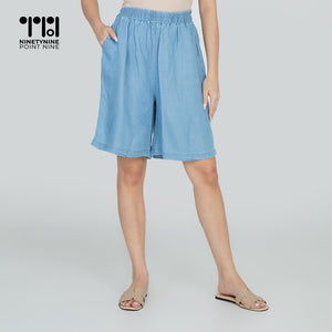 Gartered Cotton Shorts for Women [622]