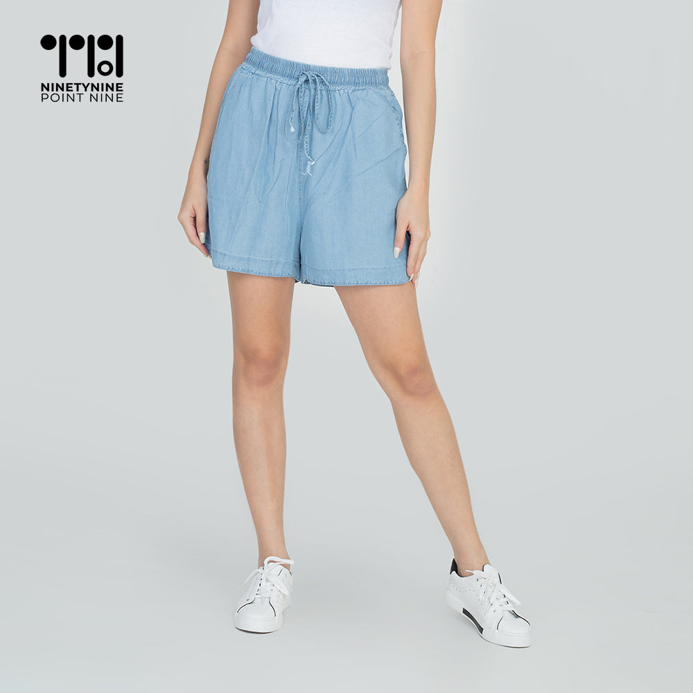 Gartered Cotton Shorts para sa mga Babae [635]