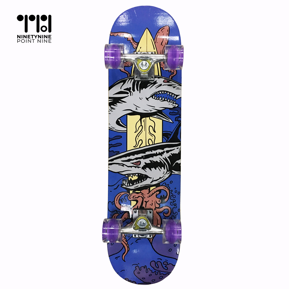 Skateboard na may Led-lighting Wheels [WX-901L]