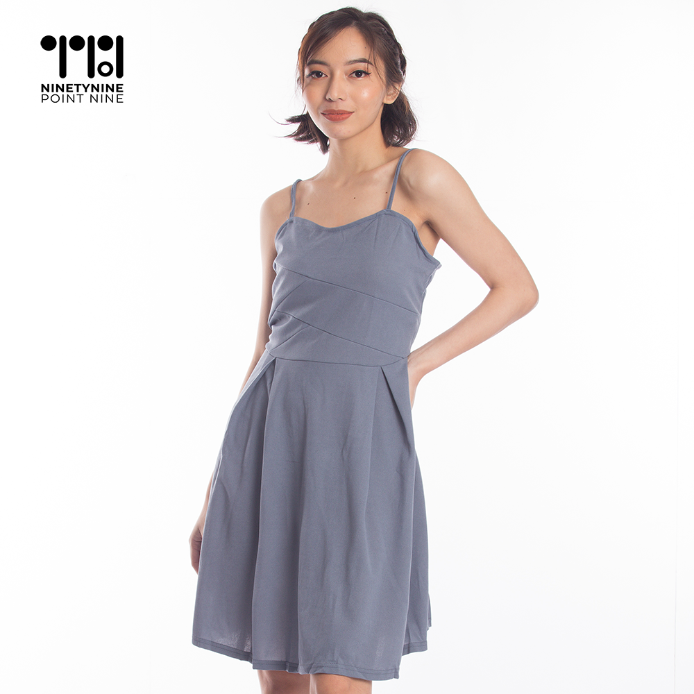 Spaghetti Strap Dress for Women [8109]