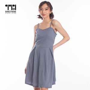 Spaghetti Strap Dress for Women [8109]