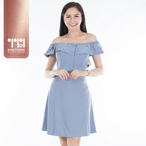 Dress na Off-Shoulder para sa mga Kababaihan [837]