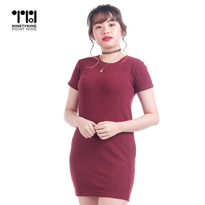 Plain Dress para sa mga Babae [AT1066]