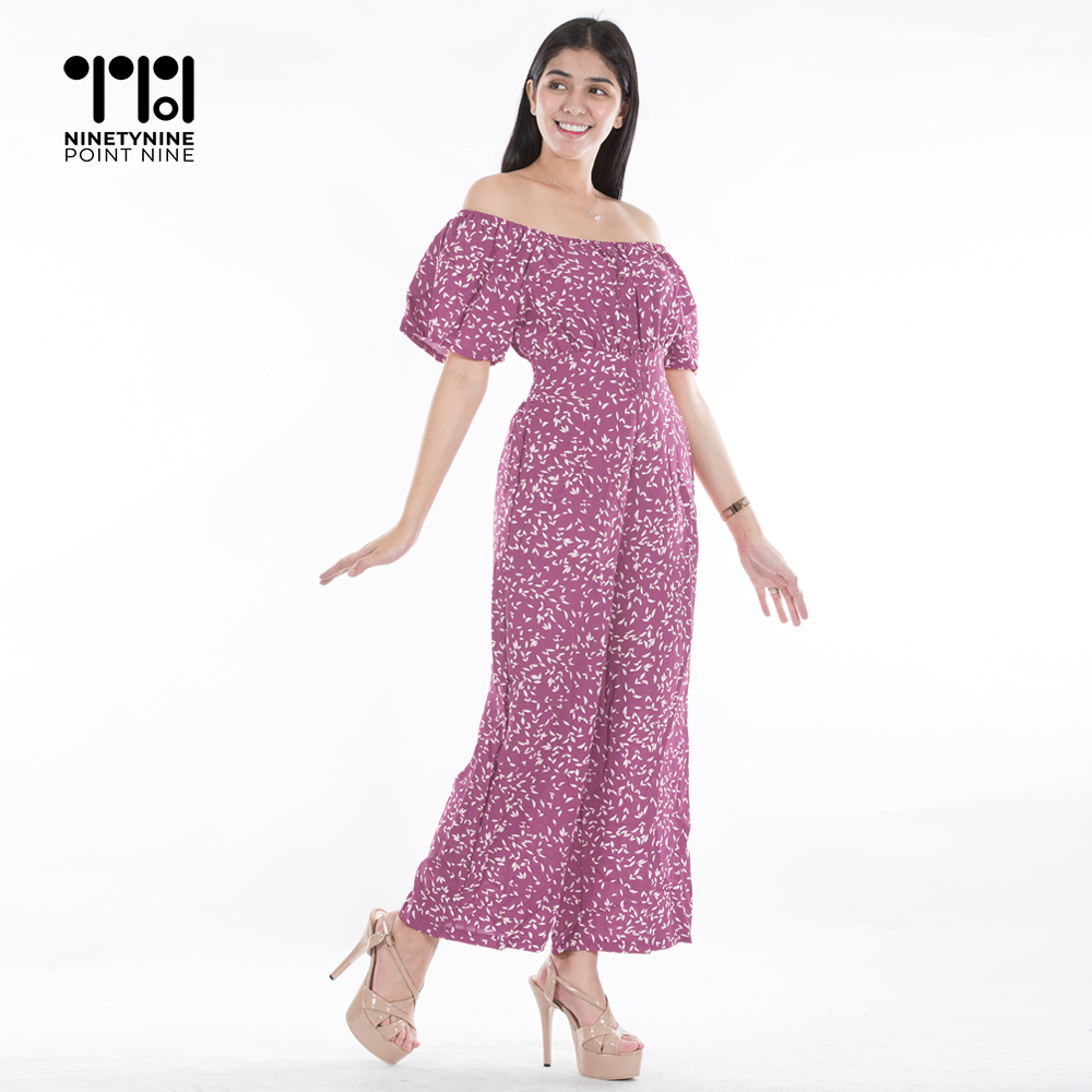 Jumpsuit na Off Shoulder para sa mga Babae [898]