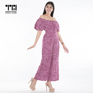 Jumpsuit na Off Shoulder para sa mga Babae [898]