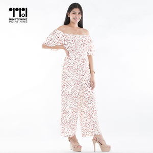 Jumpsuit na Off Shoulder para sa mga Babae [898]