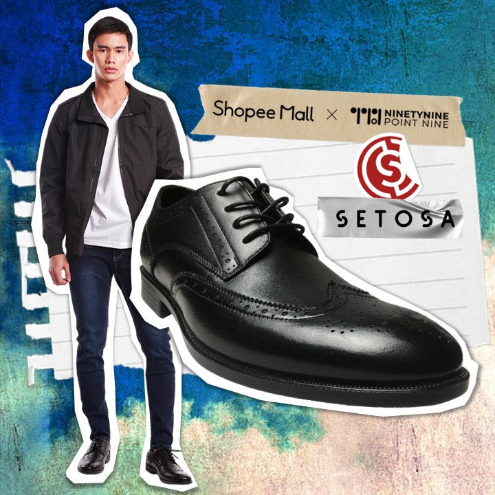 Black Shoes Setosa Brogue [182-276]