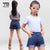 DENIM SHORTS FOR KIDS[152]