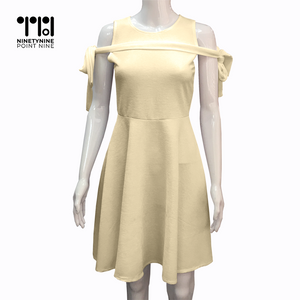 Cut Out Shoulder Dress [1107]