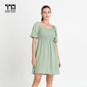 Puff Sleeves Dress [277]