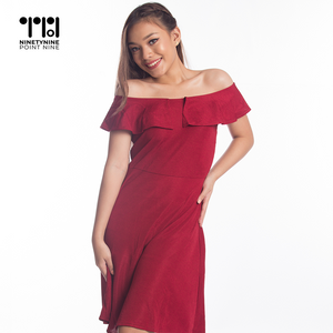 Dress na Off Shoulder para sa mga Babae [1098]