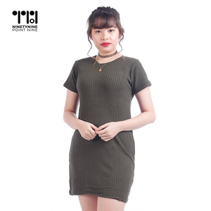 Plain Dress para sa mga Babae [AT1066]