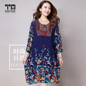 Multi-color Paisley Tunic Dress [808]