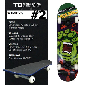 Classic Skateboard para sa mga Bata/Teens/Matanda [WX-902S]