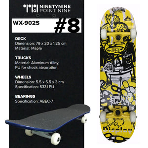 Classic Skateboard for Kids/Teens/Adults [WX-902S]