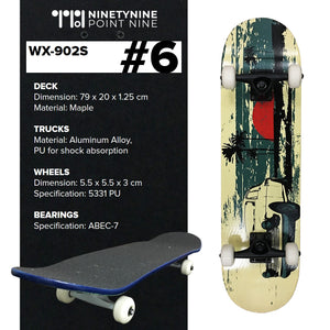 Classic Skateboard para sa mga Bata/Teens/Matanda [WX-902S]