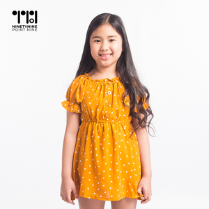 Dress na Off-Shoulder para sa mga Teens [632]