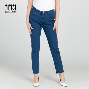 Plus-sized Denim Pants for Women [8016]