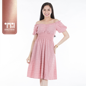 Dress na Off Shoulder para sa mga Babae [835]