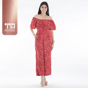 Jumpsuit na Off Shoulder para sa mga Babae [898]