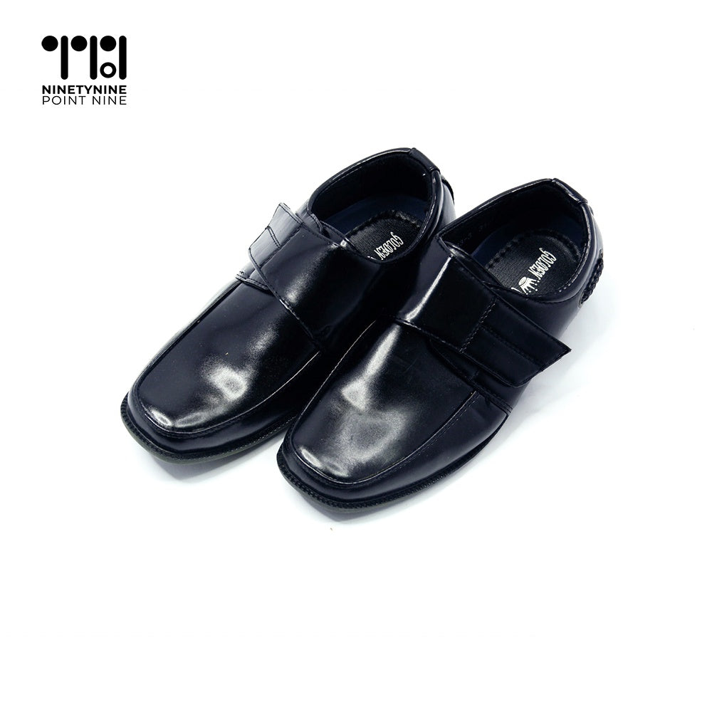 Leather Shoes with Velcro Strap[FM633-3]