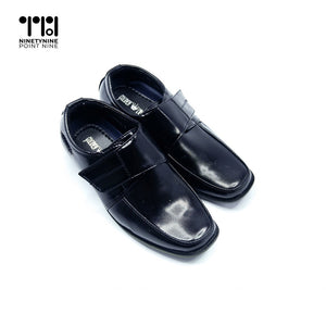 Leather Shoes with Velcro Strap[FM633-3]