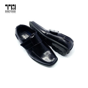 Leather Shoes with Velcro Strap[FM633-3]