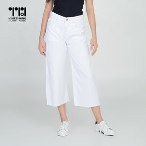 Denim Square Pants for Women [59022]