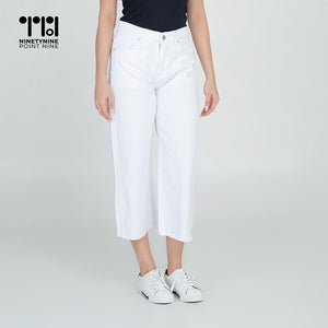 Denim Square Pants for Women [59022]